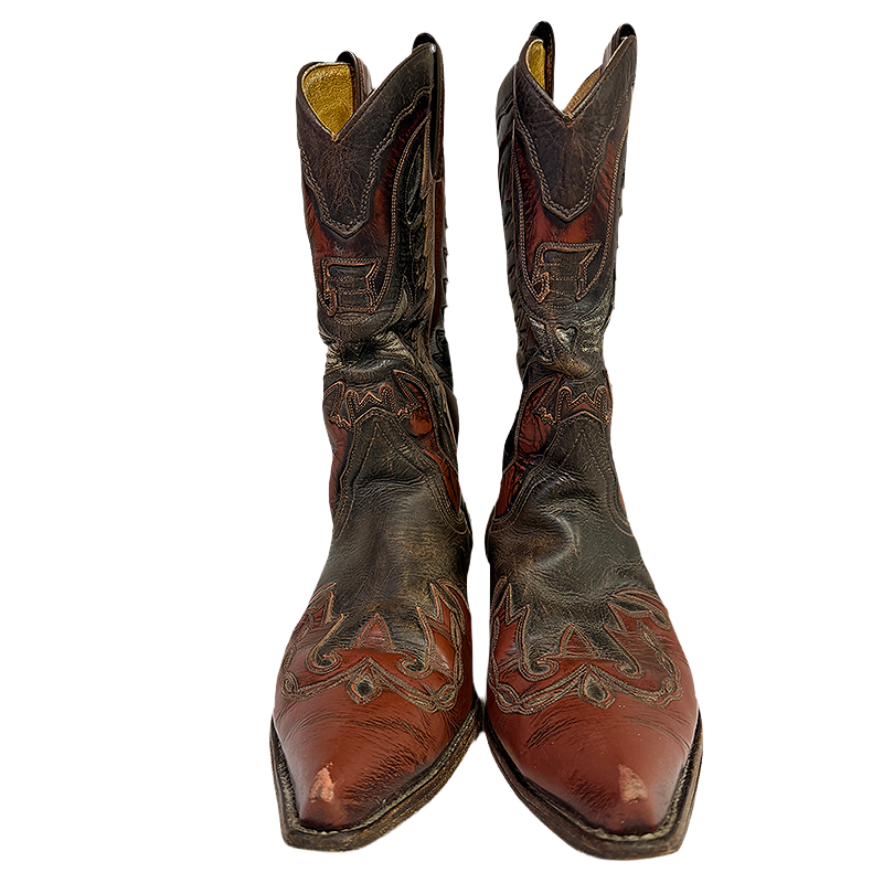 Two-Tone Western Boots