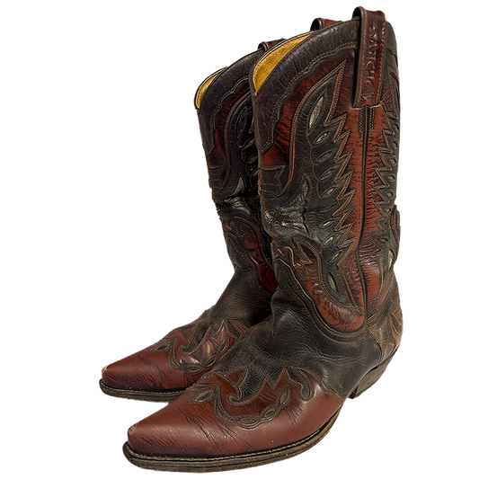 Two-Tone Western Boots