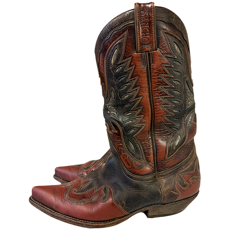 Two-Tone Western Boots