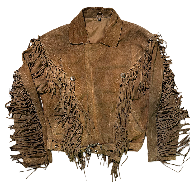 Women’s Fringed Suede Jacket
