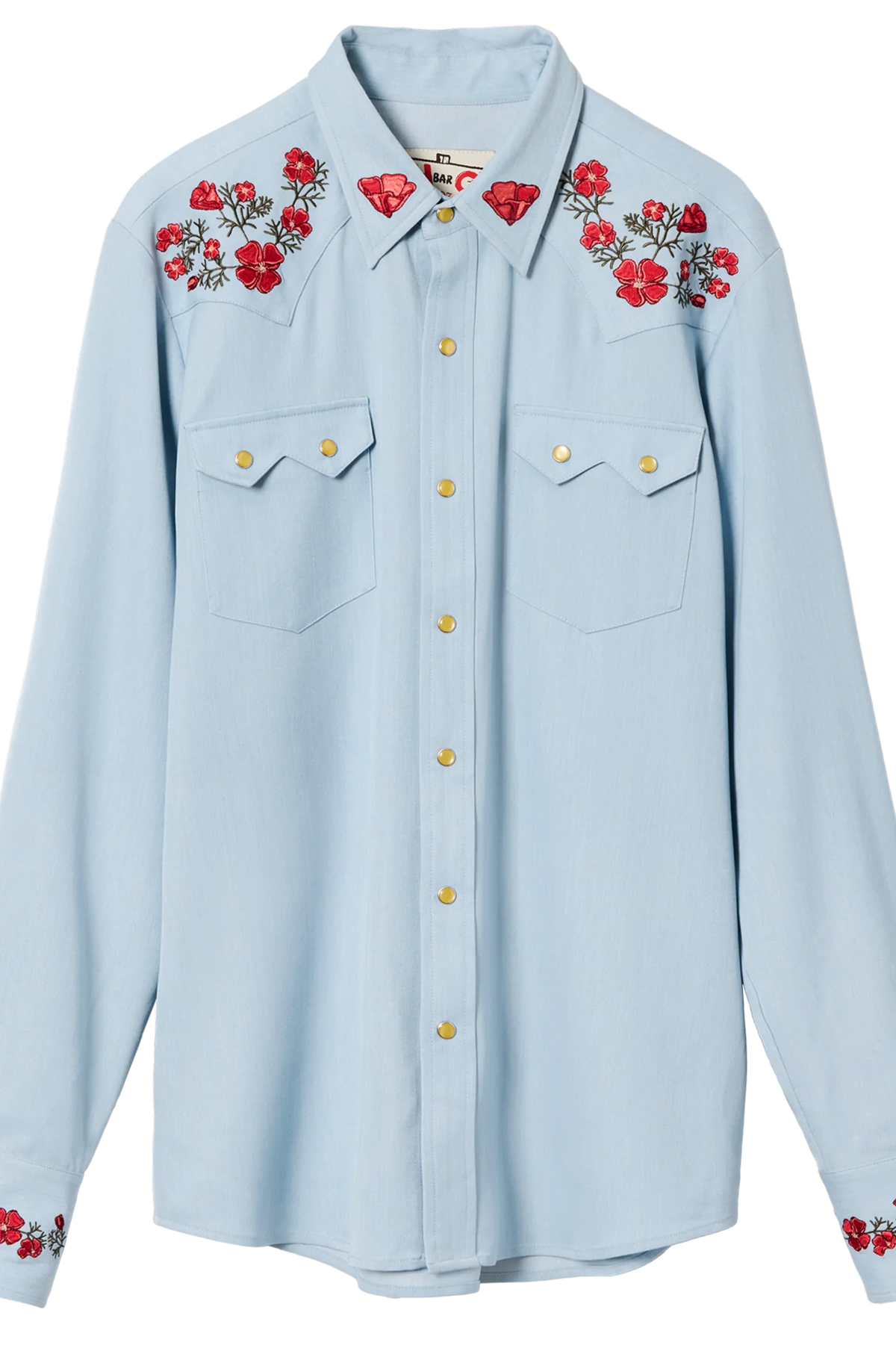 H Bar C x Gibson Dove Shirt, Blue