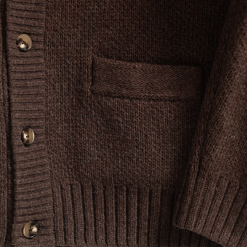 Cabin Shawl Sweater