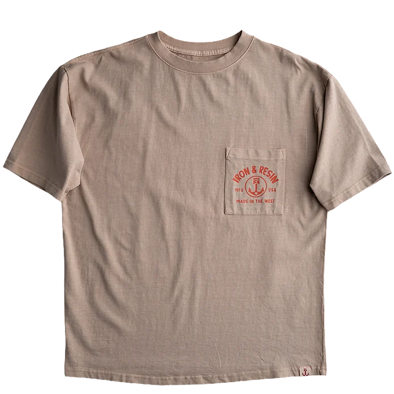 Freedom Riders Pocket Tee, Field Tan