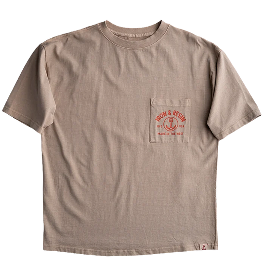 Freedom Riders Pocket Tee, Field Tan