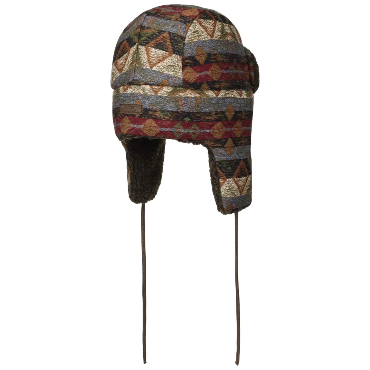 Stetson Navaho Pattern Bomber Cap from behind
