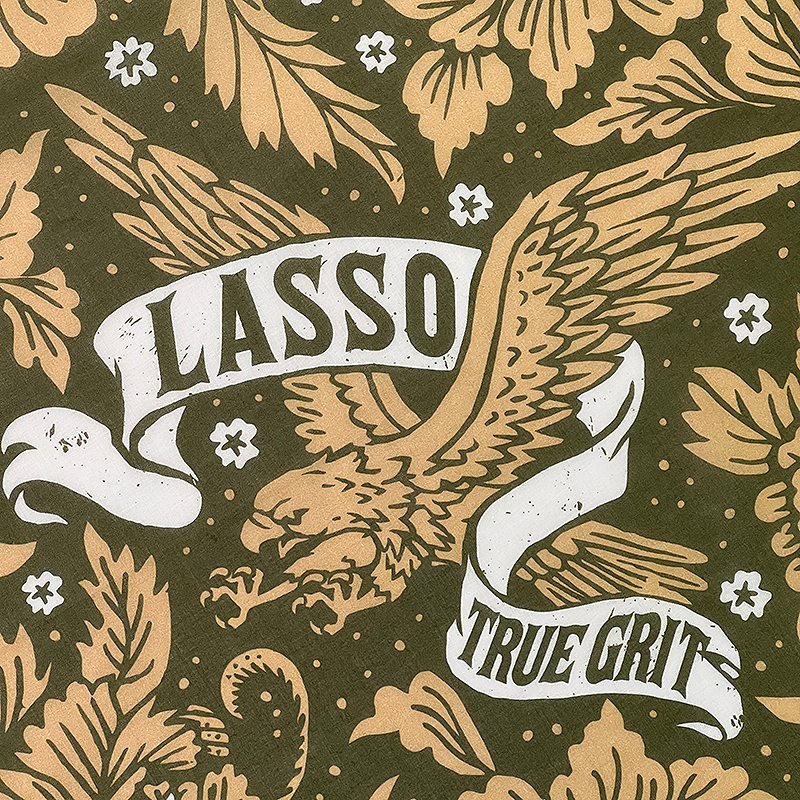 Lasso Bandana, Field Green