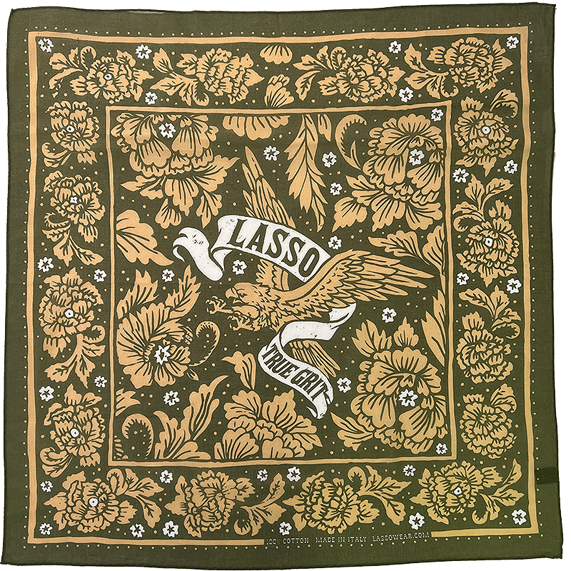 Lasso Bandana, Field Green