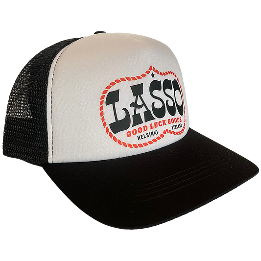 Good Luck Goods Trucker Cap, Black
