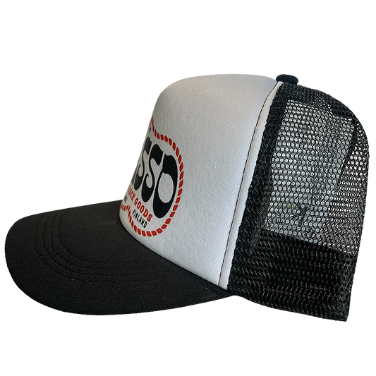 Good Luck Goods Trucker Cap, Black