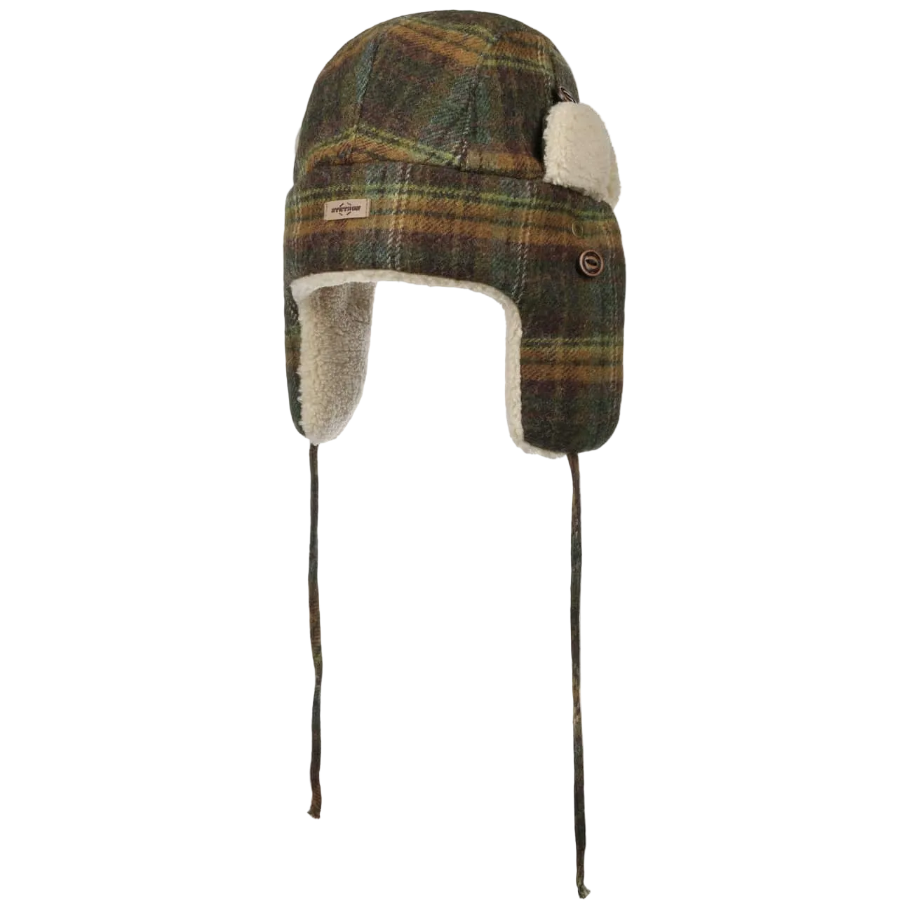 Stetson Wool Bomber Cap from behind. 