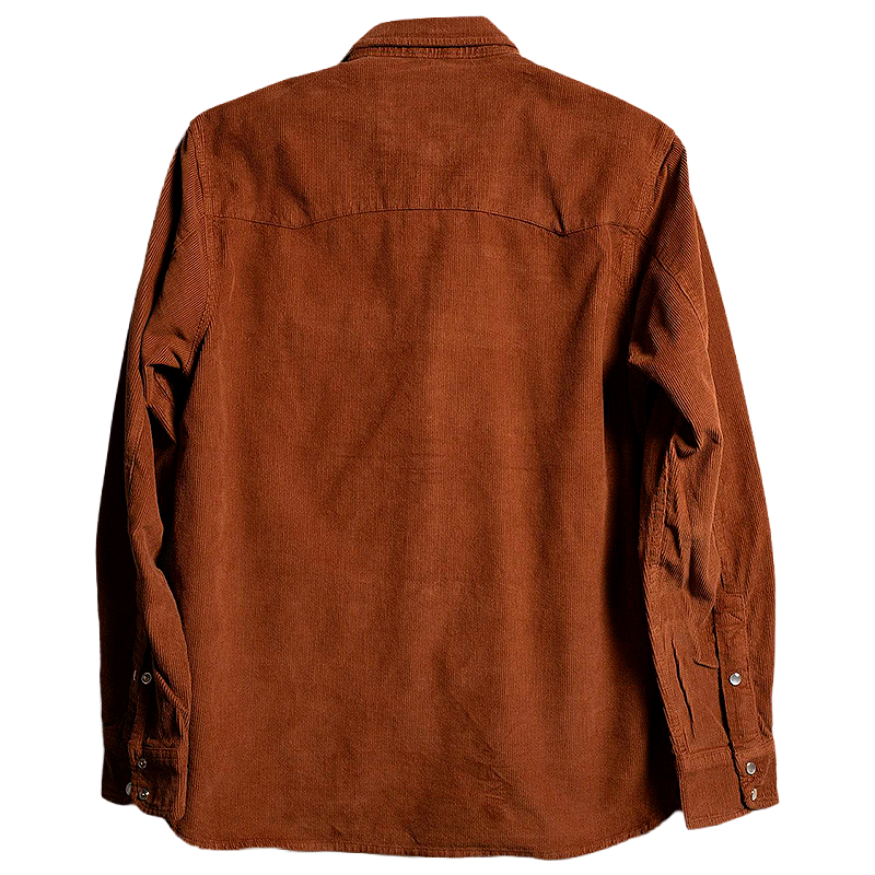 Ojai Corduroy Shirt In Brown