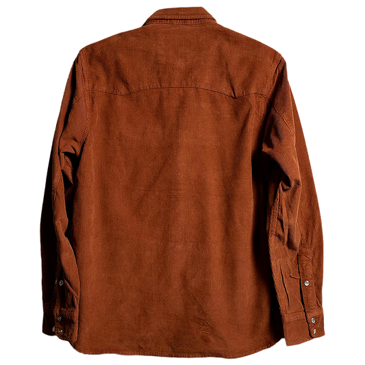 Ojai Corduroy Shirt In Brown