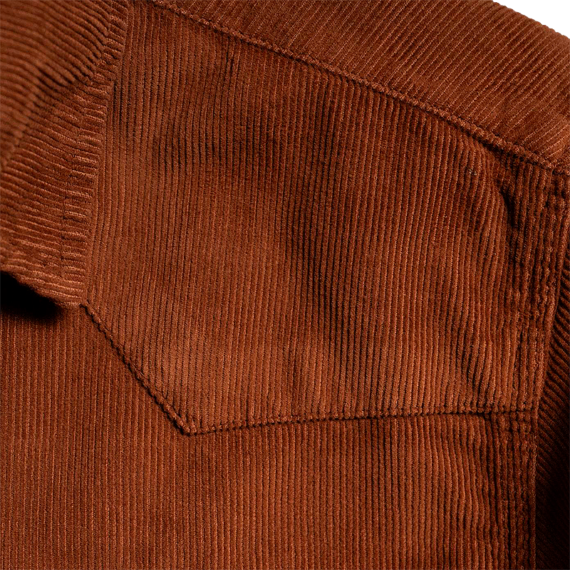 Ojai Corduroy Shirt In Brown