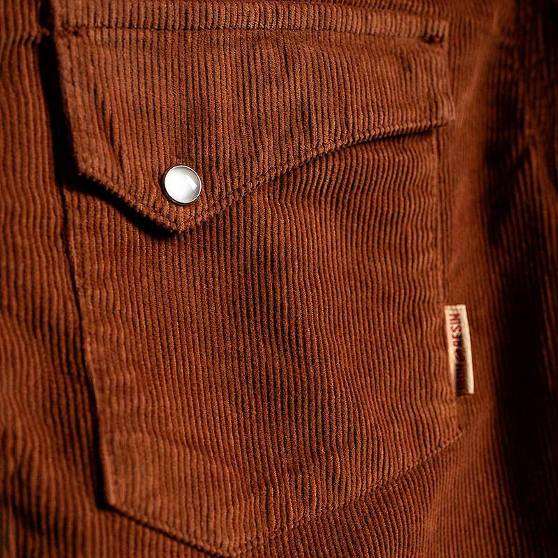 Ojai Corduroy Shirt In Brown