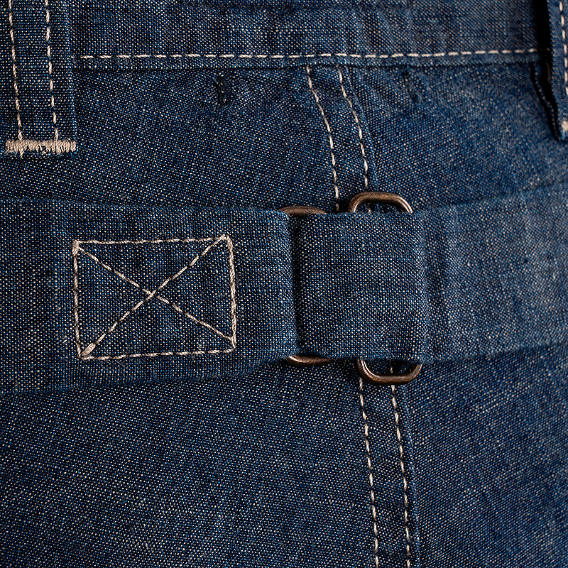 Pike Brothers 1940 Army Denim Trousers cinch back
