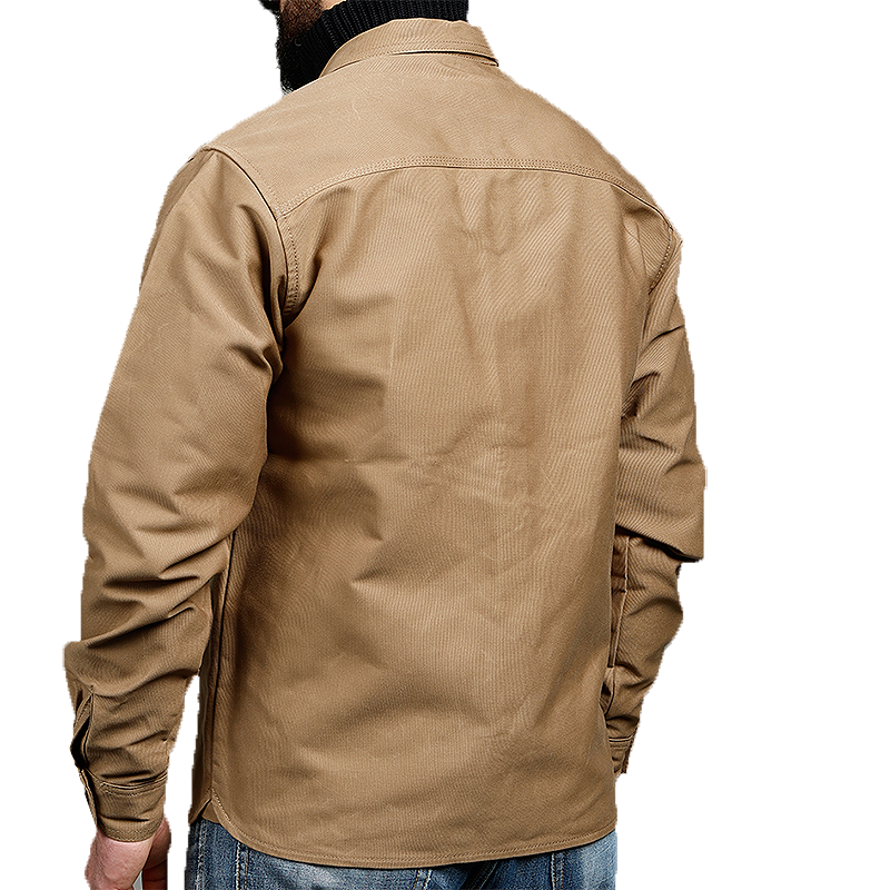 1967 CPO Shirt In Waxed Khaki