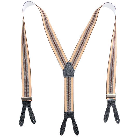 1937 Heavy Duty Braces In Brown