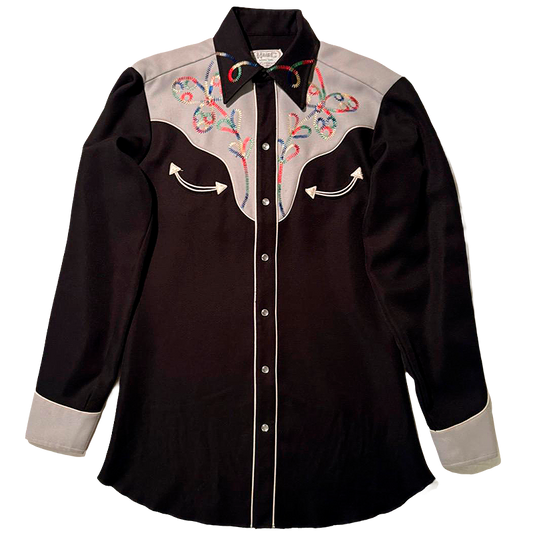 1960s Embroidered Western Shirt