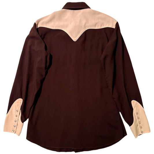 1970s Embroidered Western Shirt