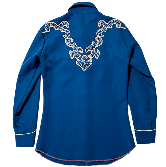 1970s Embroidered Western Shirt
