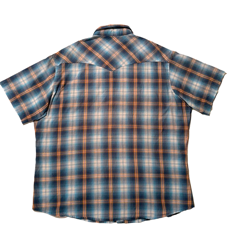 1980s Short Sleeve Western Shirt