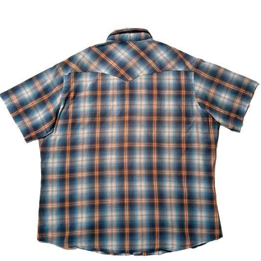1980s Short Sleeve Western Shirt