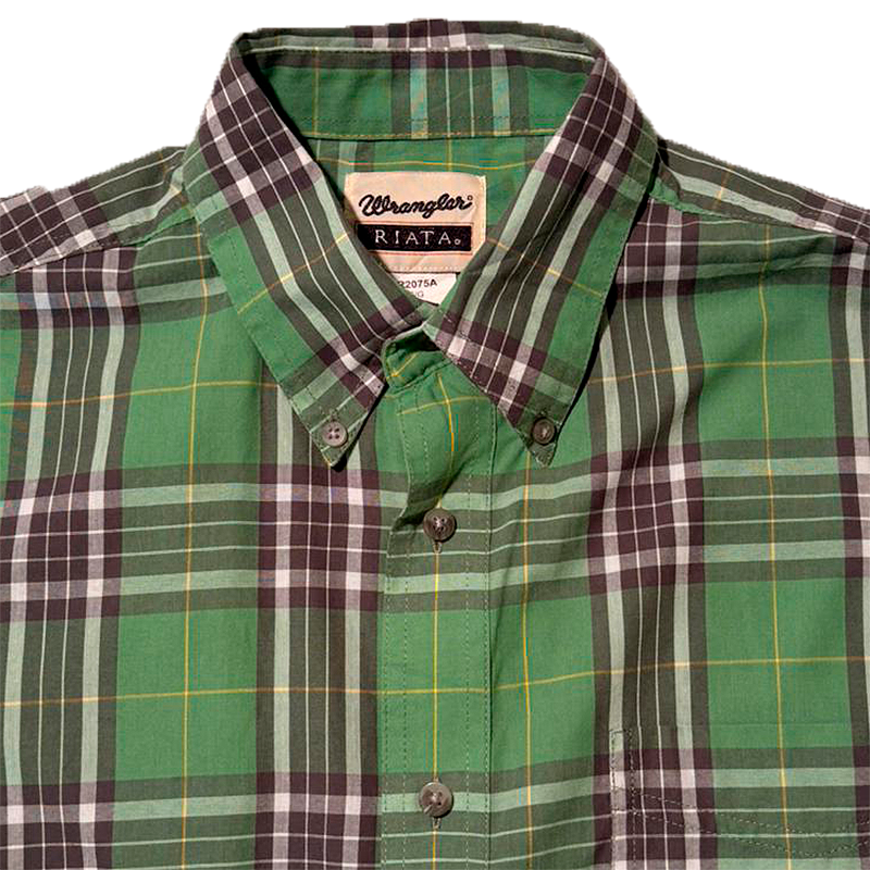 "Riata" One-Pocket Button-Down Shirt
