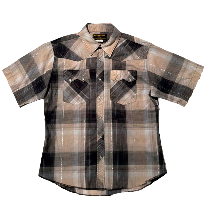 1980s Short Sleeve Western Shirt