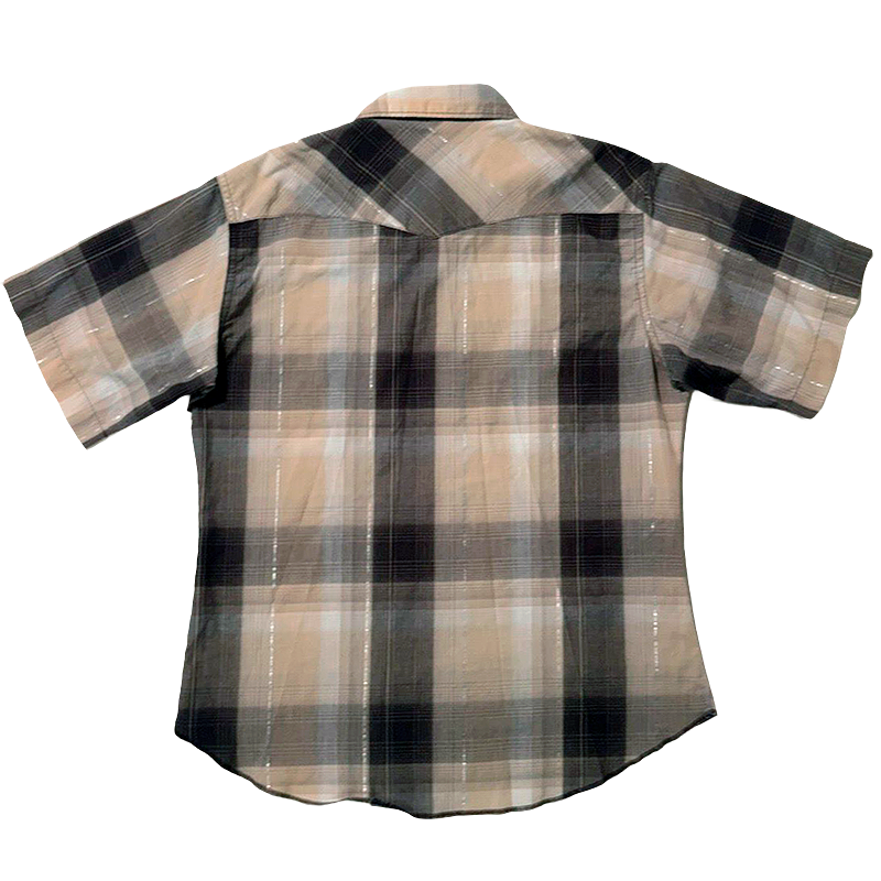1980s Short Sleeve Western Shirt