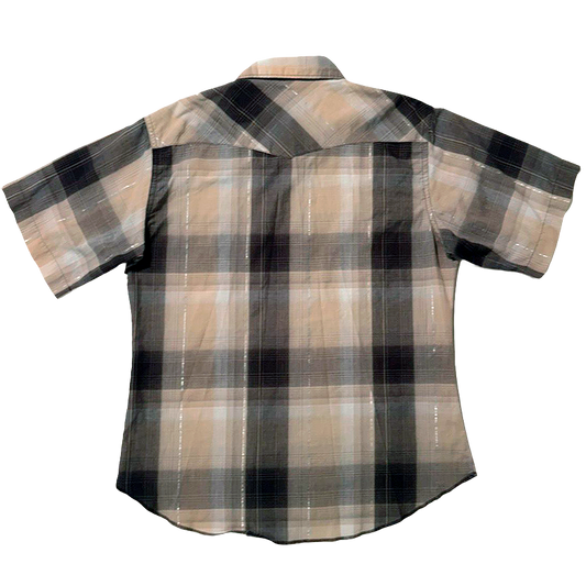 1980s Short Sleeve Western Shirt