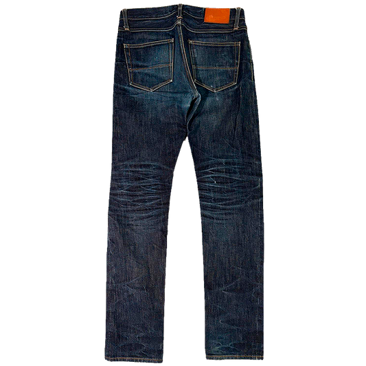 Elgin Mid-Rise Slim Tapered Selvedge Jeans
