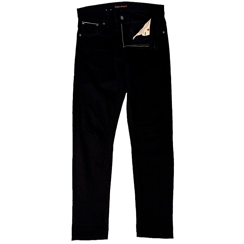 Lean Dean Dry Black Selvedge Jeans