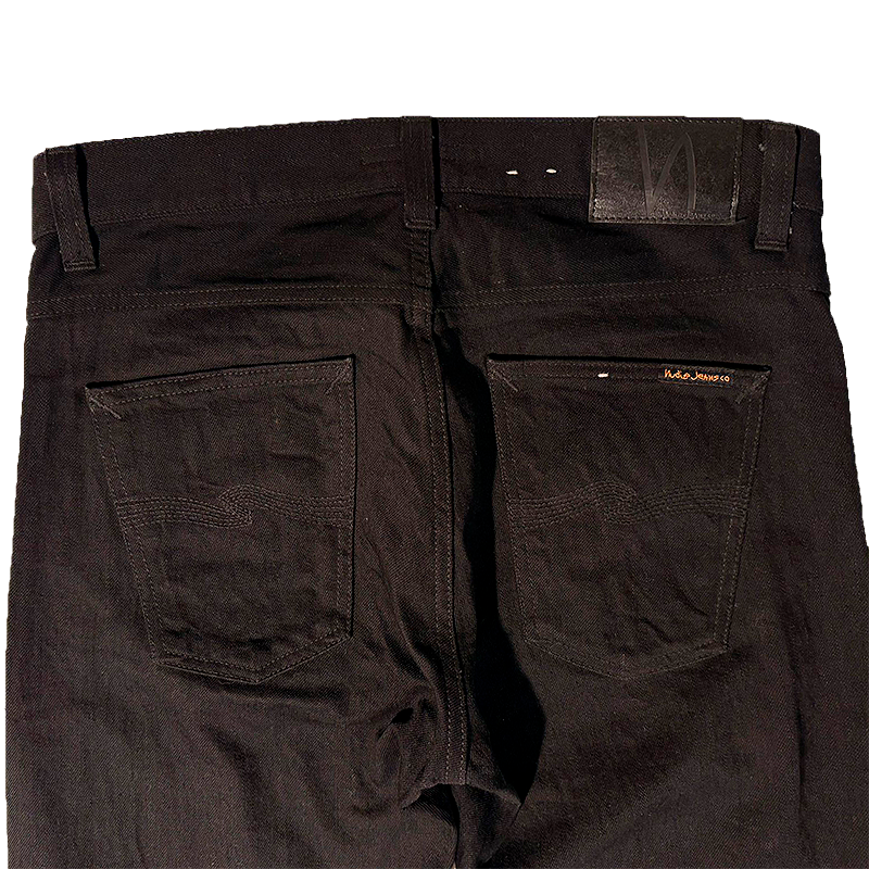 Lean Dean Dry Black Selvedge Jeans