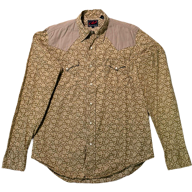 Duo-tone Western Shirt