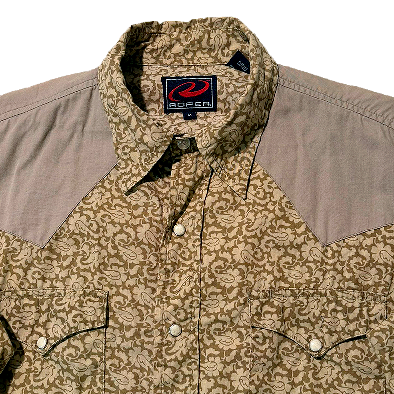 Duo-tone Western Shirt