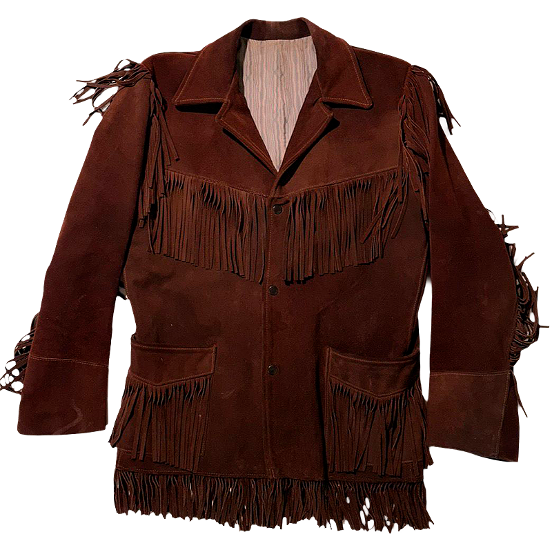 60s/70s Fringed Suede Jacket