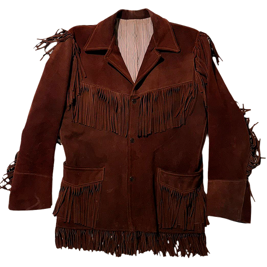 60s/70s Fringed Suede Jacket