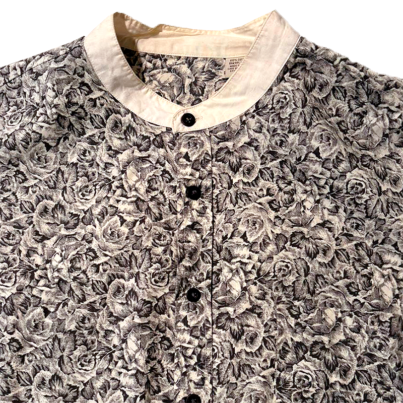 Western Band-Collar Shirt