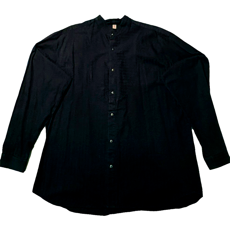 Western Band-Collar Shirt