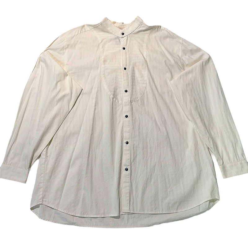 Western Band-Collar Shirt