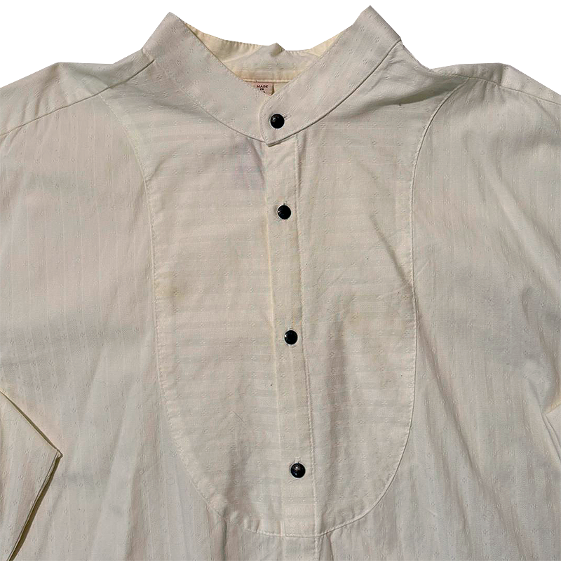 Western Band-Collar Shirt