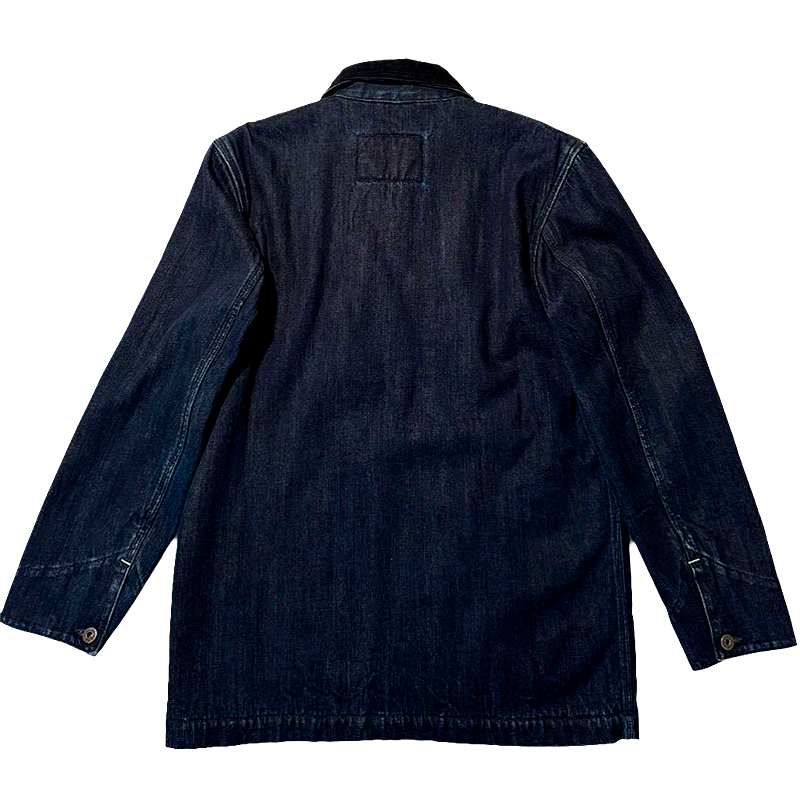 Sherpa-Lined Denim Chore Coat