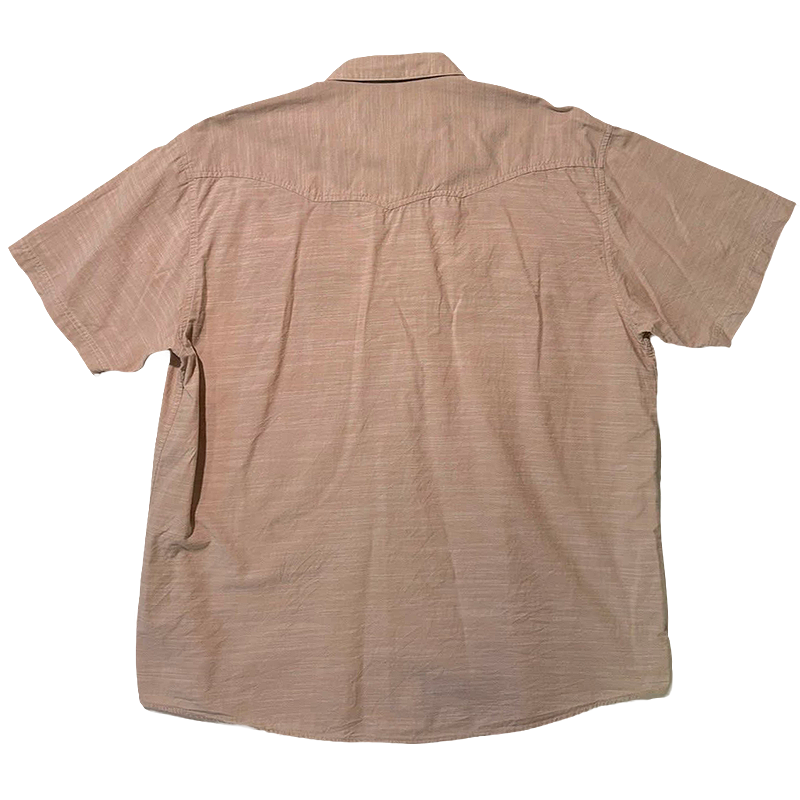 Embroidered Short Sleeve Western Shirt