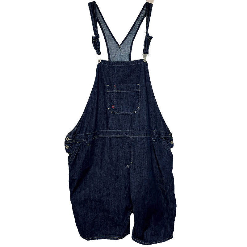 Denim Short Bib Overall