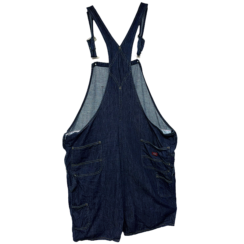 Denim Short Bib Overall