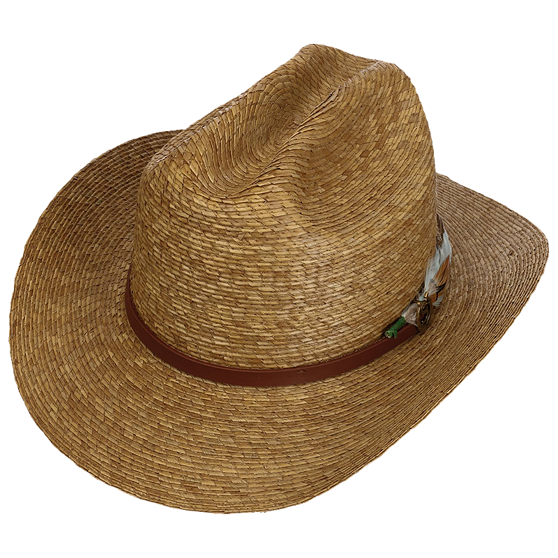 Stetson Western Palm Braid from above