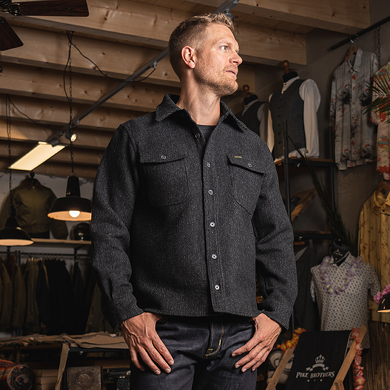 1943 CPO Shirt, Atlanta Grey
