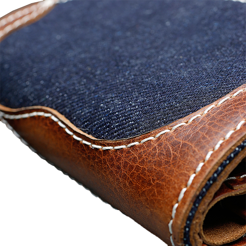 1949 Montana Wallet Japanese Denim