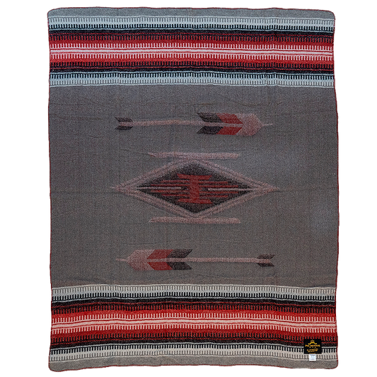 1969 Orilla Wool Blanket, Grey