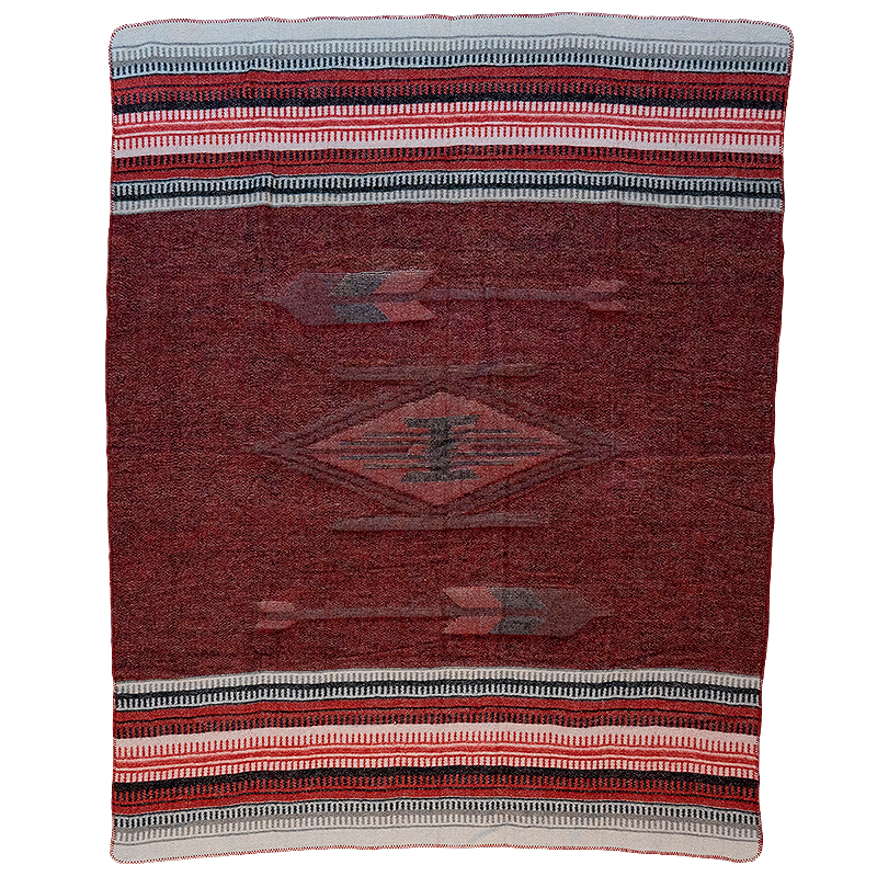 1969 Orilla Wool Blanket, Grey